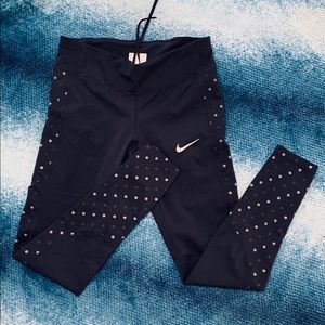 Nike polka dot Leggings 7/8